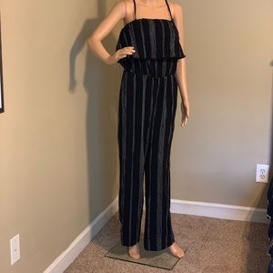 A.new. Day.  black and white striped jumper.